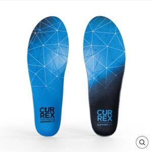 NWOT Currex High Arch Support Insole Orthotics